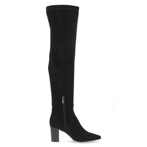 Caprice Black Suede Thigh High boots CPW7
