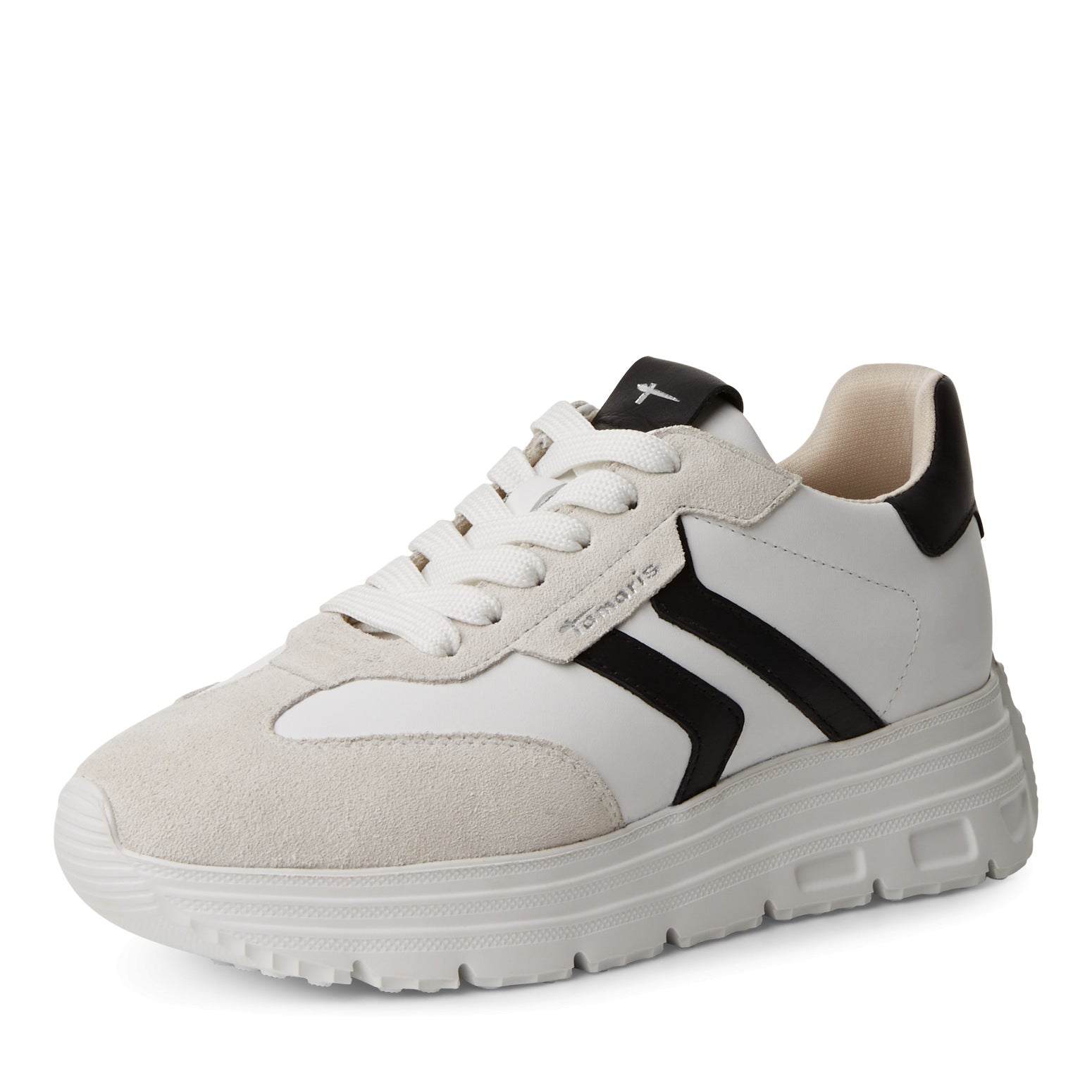 Tamaris White/Black Sneaker T3