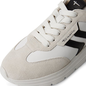 Tamaris White/Black Sneaker T3