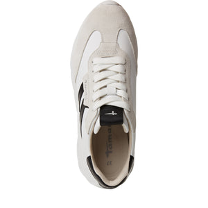 Tamaris White/Black Sneaker T3