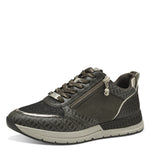 Load image into Gallery viewer, Tamaris Olive and Black Runner TW7
