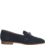 Load image into Gallery viewer, Tamaris Navy Suede Loafer T3
