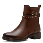 Load image into Gallery viewer, Tamaris Brown Cognac Leather Boot TW16

