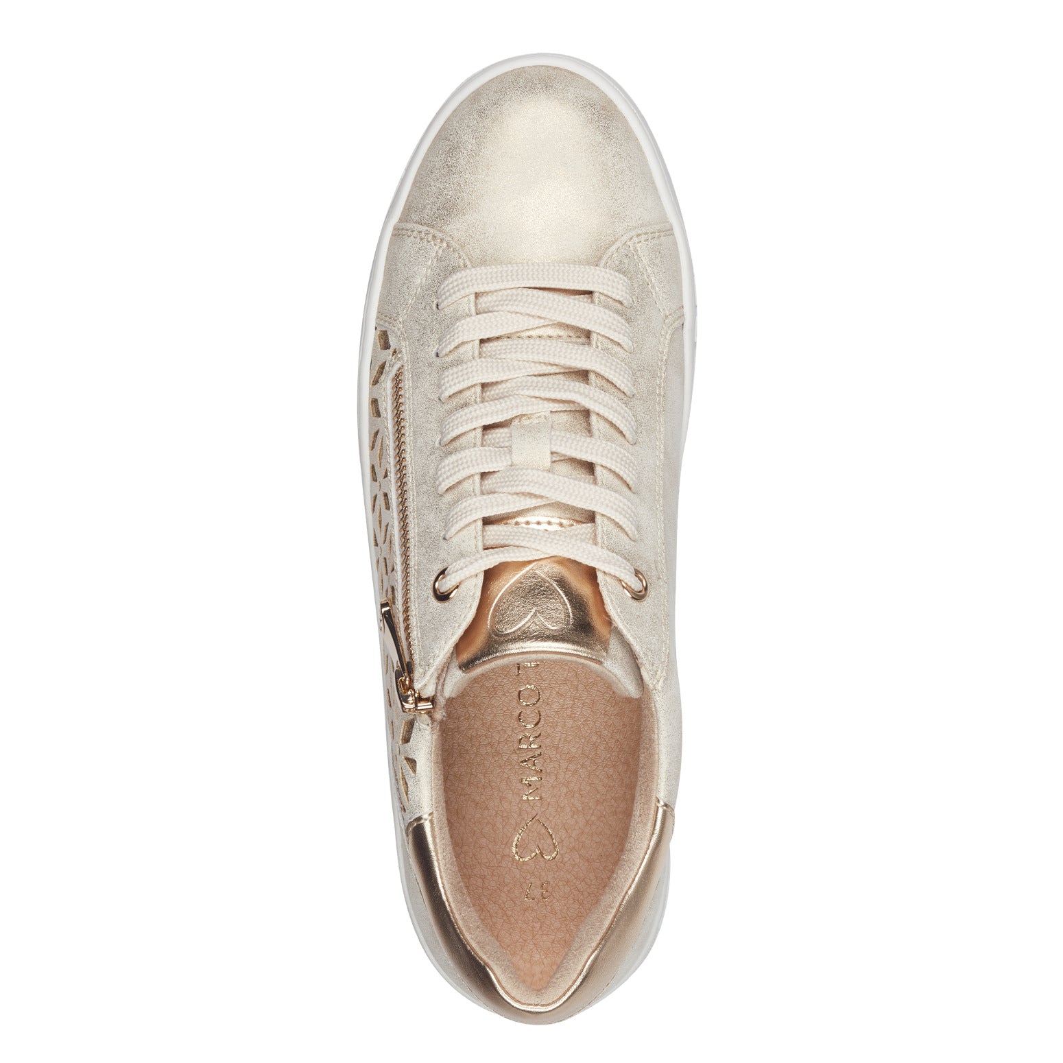 Marco Tozzi Dune Metallic Comb Trainer  M3