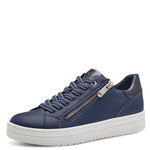 Load image into Gallery viewer, Marco Tozzi Navy Trainer  M5
