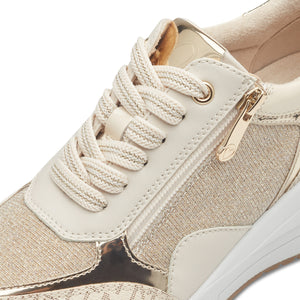 Marco Tozzi Cream Trainer   M7