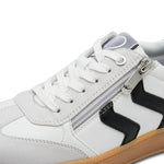 Load image into Gallery viewer, Marco Tozzi White/Black Trainer  M15
