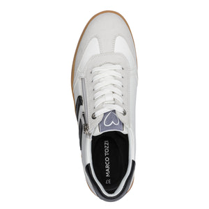 Marco Tozzi White/Black Trainer  M15