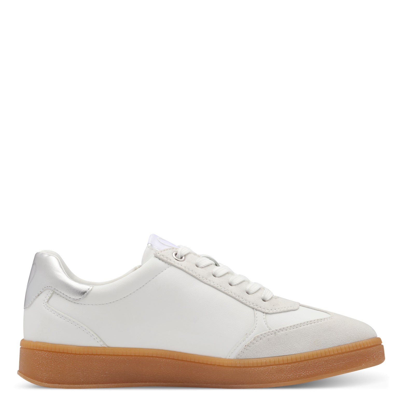 Marco Tozzi White/Silver Trainer M10