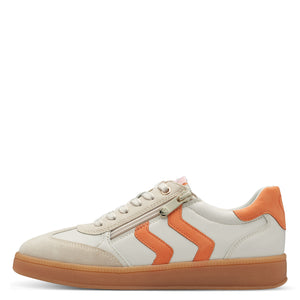 Marco Tozzi Cream/White Trainer M11