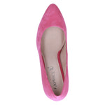 Load image into Gallery viewer, Caprice Fuchsia Pink Suede Heel CP3
