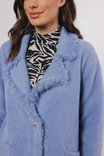 Load image into Gallery viewer, Rino-pele blue catena cardigan
