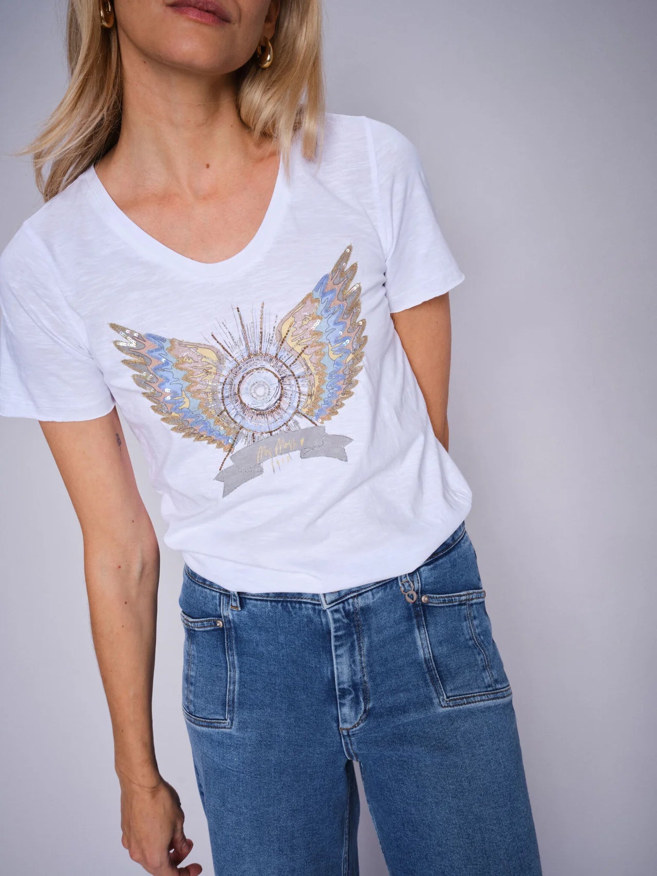Mos mosh Gethi deco Tee