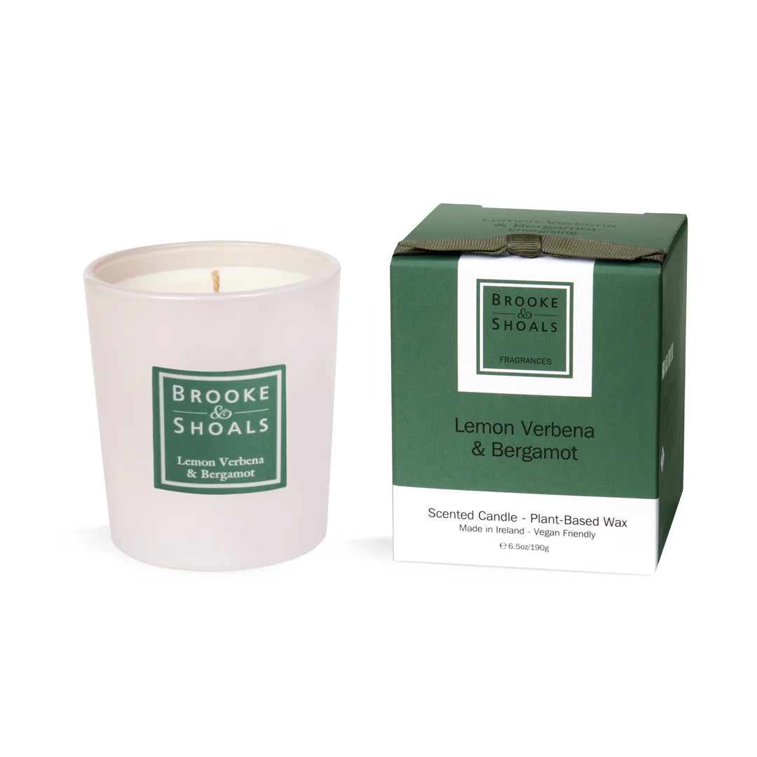 Scented Candle - Lemon Verbena &amp; Bergamot