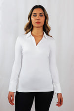 Load image into Gallery viewer, Basics - Layering White Shirt
