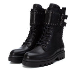 Load image into Gallery viewer, Carmela Black Leather Biker Boot CMW9
