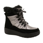 Load image into Gallery viewer, Caprice Silver/ Black Snow Boots CPW9
