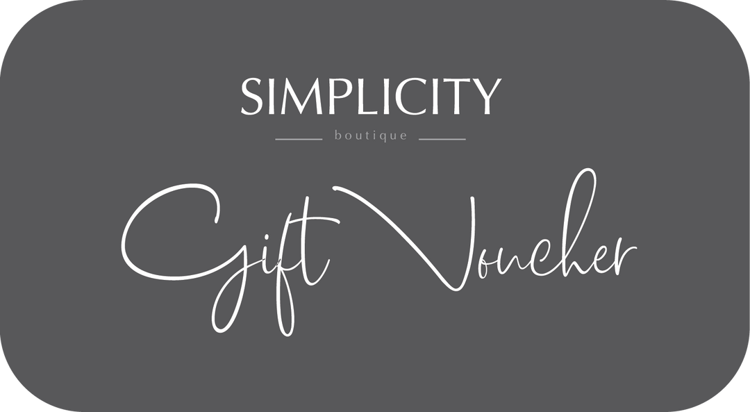 Simplicity Gift Voucher
